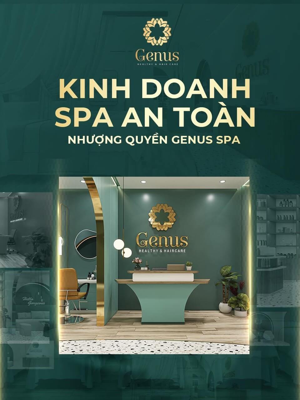 Nhượng quyền Genus Spa - Nhiều cơ hội cho nhà đầu tư